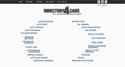 Desktop Screenshot of directory4cars.com